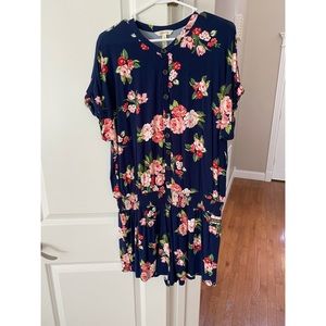 Navy Matilda Jane Romper